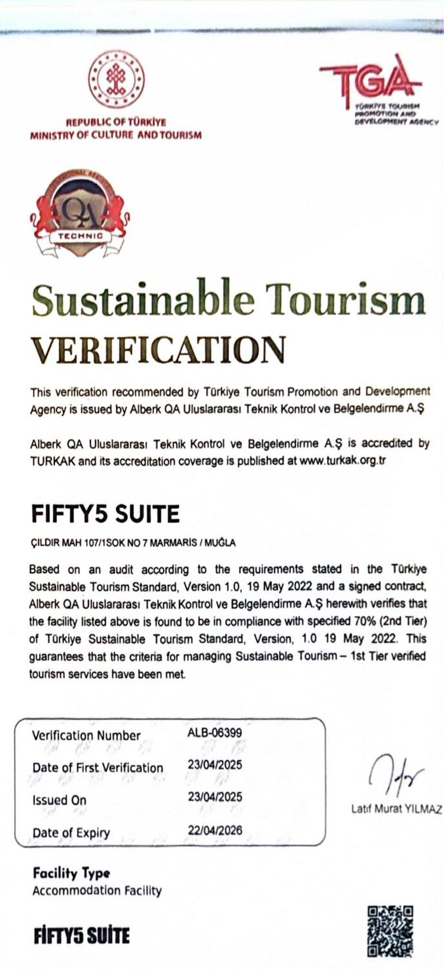 Fifty5 Suite Hotel Marmaris Esterno foto