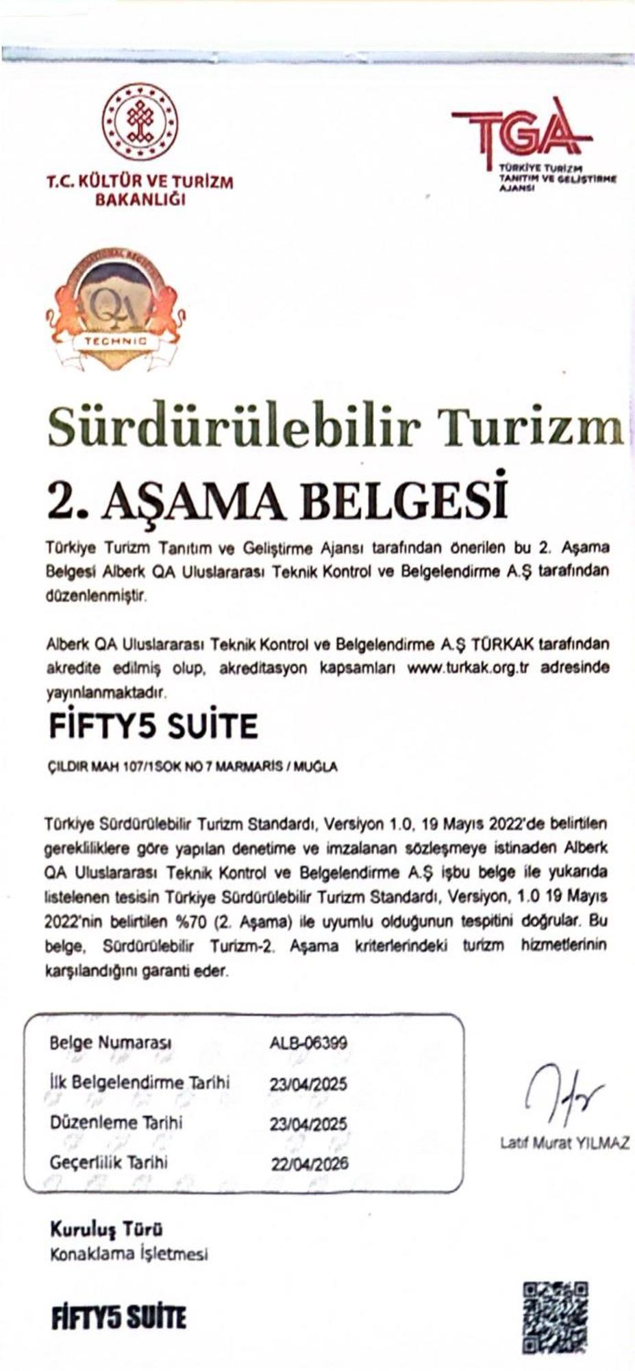 Fifty5 Suite Hotel Marmaris Esterno foto